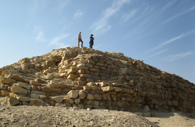 Image of the Seila pyramid, courtesy of Brigham Young University
