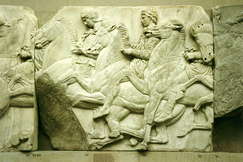 London - British Museum - Frieze of the Parthenon (Elgin Marbles)