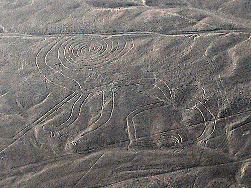 Peru, Nazca, Nazca Lines, Monkey