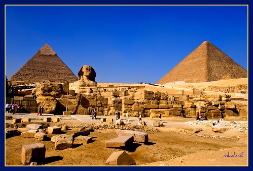 The Pyramids of Giza, Egypt