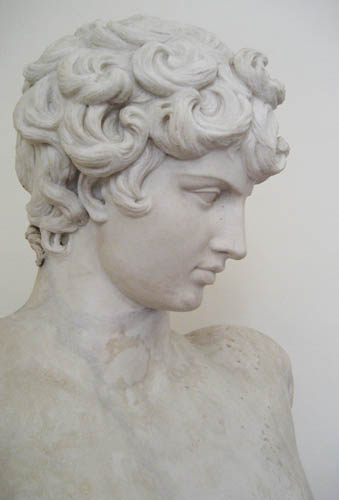 What was it about Antinous? Hadrian is said to have been inconsolable after his death. Photo by B Knowles.