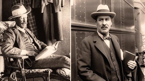 Lord Carnarvon (left) and Howard Carter (right) could not have found the Tomb of King Tutankhamun without each other's help.