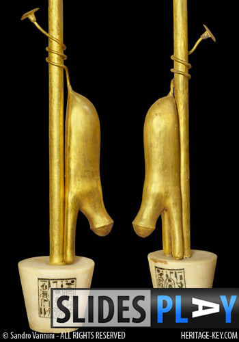 The "Anubis Fetishes" from the Tomb of King Tutankhamun (KV62) is one of many artefacts discovered by Howard Carter. Image Copyright - Sandro Vannini.