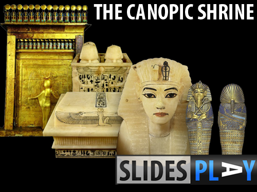 The Canopic Shrine contained several other artefacts within each other. Image Copyright - Sandro Vannini.