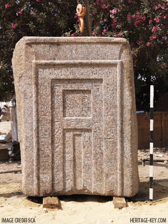 Door Vizier User Karnak Temple