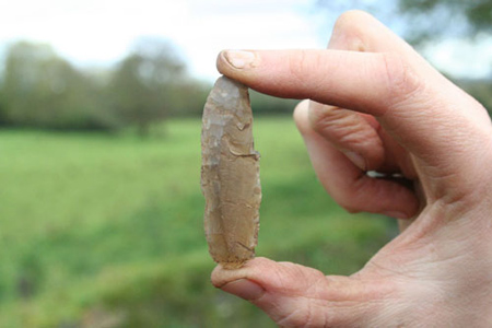 Neolithic knife find at Tirnony Dolmen excavations hints at undisturbed burial