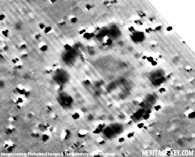 New Henge Discovered at Stonehenge - Magnetometer Imaging