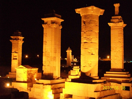 Roman Tombs at the Marina el-Alamain archaeological site - soon open to the public. - Image courtesy the SCA