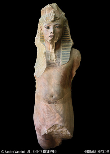King Tutankhamun will be making his Colorado debut in January 2011, including a ten-foot statue of the boy king. Image copyright - Sandro Vannini.