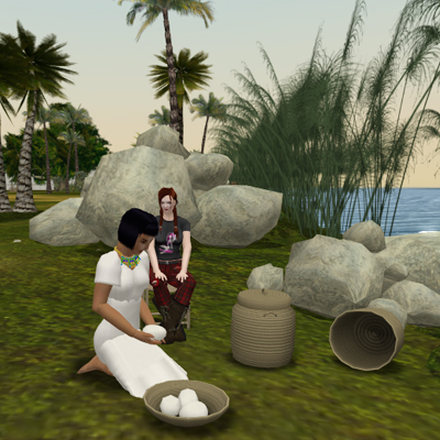Learning about the Life by the Nile. 