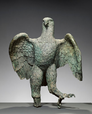 Roman Imperial Eagle, Bronze, 100-300 A.D. Image courtesy of The J. Paul Getty Museum, Villa Collection, Malibu, California.